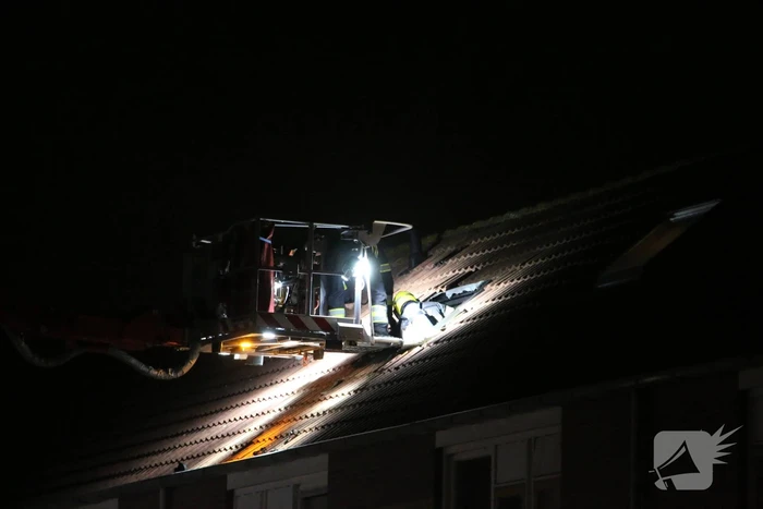 Fikse schade na brand op zolder
