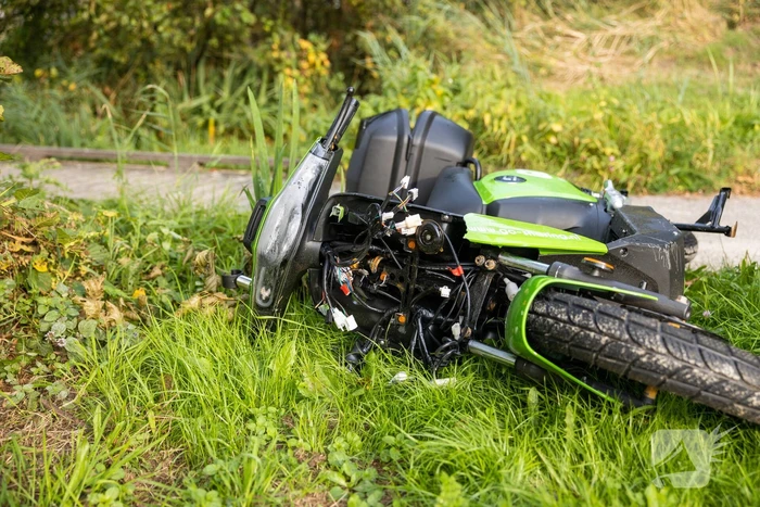GO Sharing 45 km deelscooter vernield aangetroffen