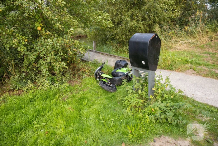GO Sharing 45 km deelscooter vernield aangetroffen