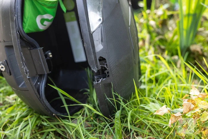 GO Sharing 45 km deelscooter vernield aangetroffen