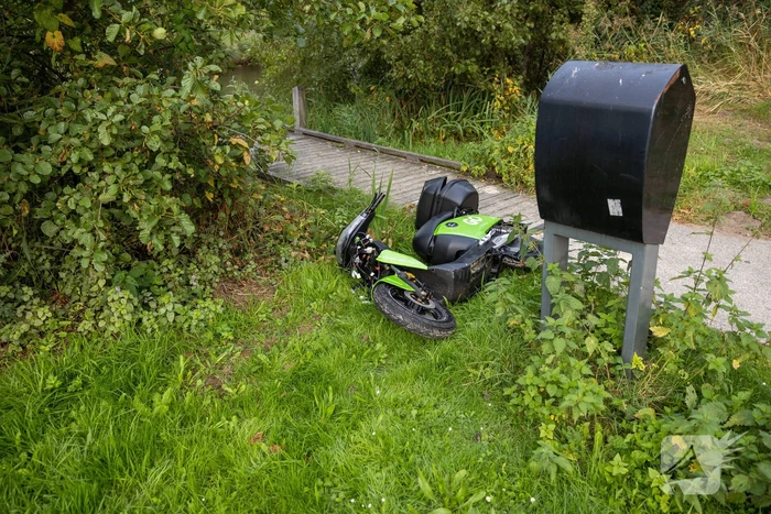 GO Sharing 45 km deelscooter vernield aangetroffen