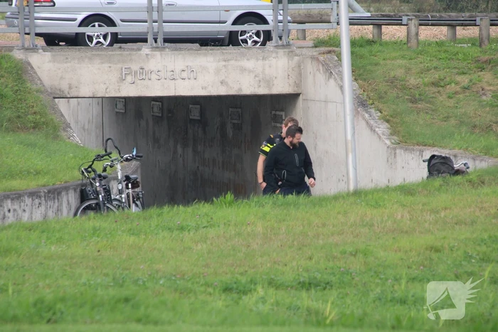 Fietser gewond bij fietsongeluk voor fietstunnel