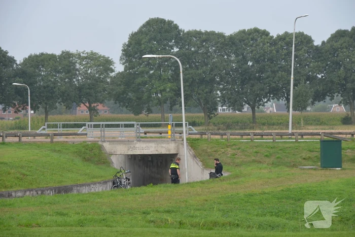 Fietser gewond bij fietsongeluk voor fietstunnel
