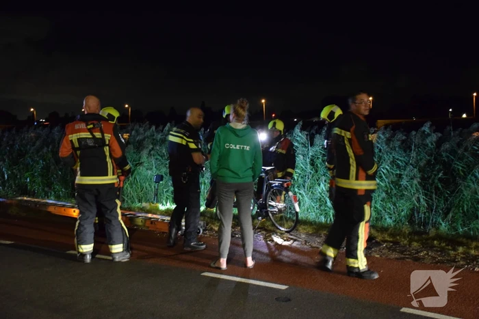 Zoekactie naar persoon te water na gevonden fiets