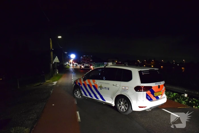Zoekactie naar persoon te water na gevonden fiets