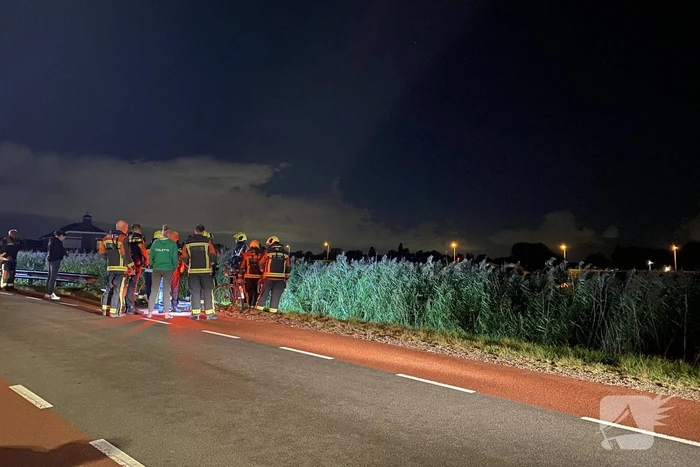 Zoekactie naar persoon te water na gevonden fiets