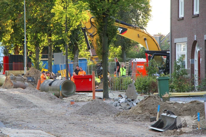 Hoofdgasleiding geraakt bij graafwerkzaamheden, woning ontruimd