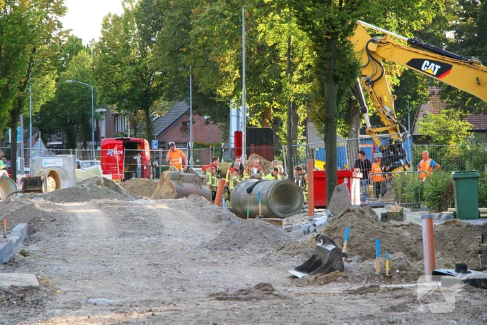 Hoofdgasleiding geraakt bij graafwerkzaamheden, woning ontruimd