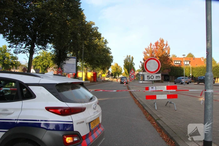 Hoofdgasleiding geraakt bij graafwerkzaamheden, woning ontruimd