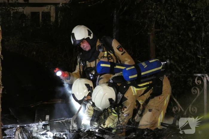 Uitslaande brand in stacaravan op vakantiepark Sonnevanck