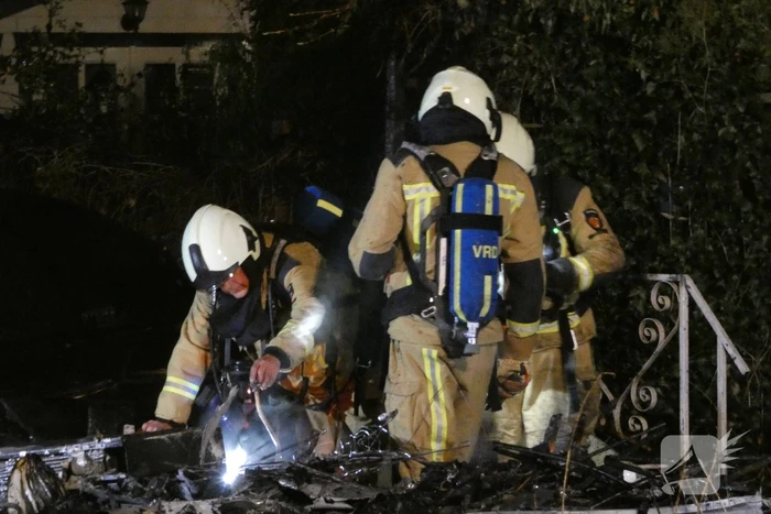 Uitslaande brand in stacaravan op vakantiepark Sonnevanck