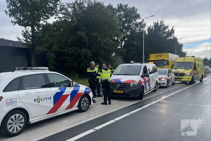Fietser overleden bij botsing met vrachtwagen
