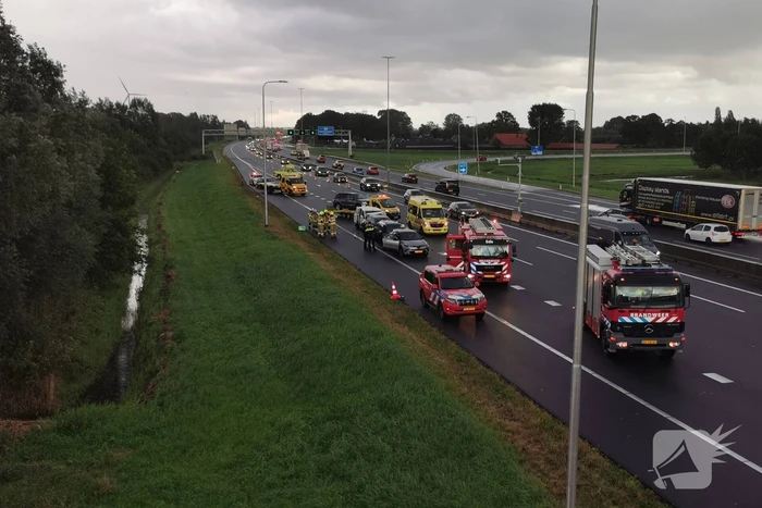 ongeval rijksweg a12 de klomp