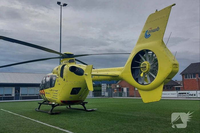 Inzet traumahelikopter trekt veel bekijks