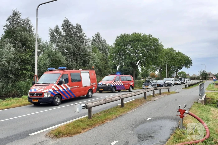 Brand ontstaan bij gemeentewerf