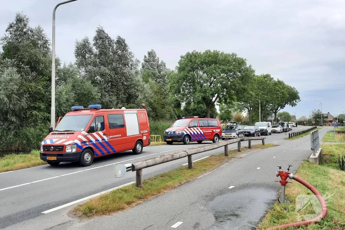 Brand ontstaan bij gemeentewerf