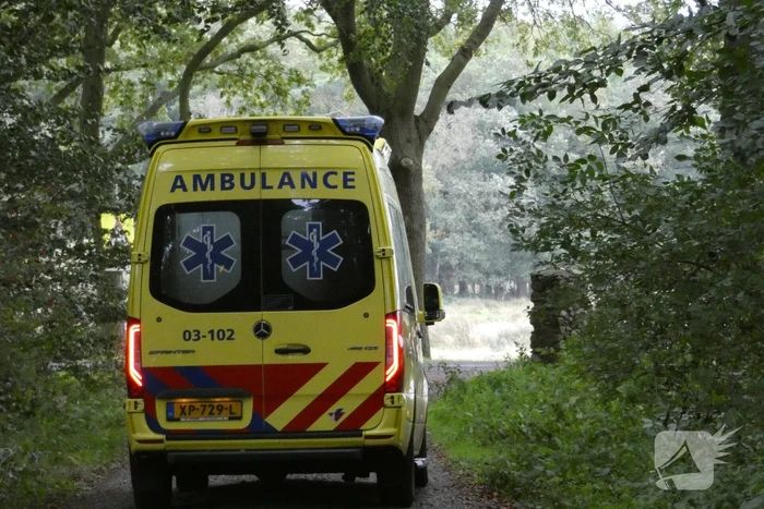 Traumateam aanwezig bij ongeluk op bedrijventerrein