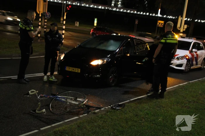 Wielrenner verlaat ongeval