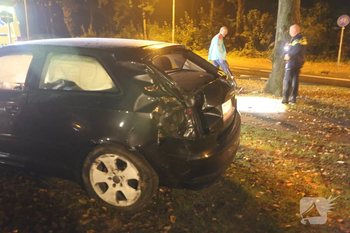 Automobilist onder invloed betrokken bij eenzijdig ongeval