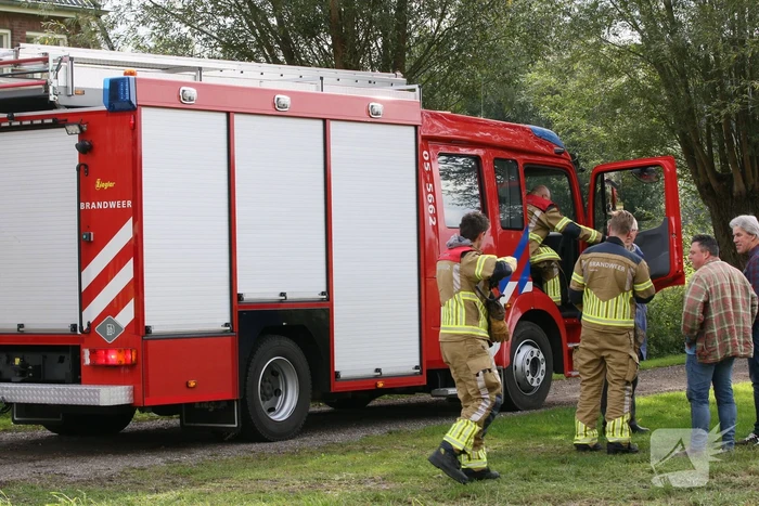 Brand in doucheventilator in woonboerderij