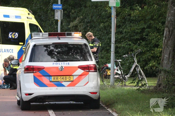 Fietser gewond bij aanrijding met andere fietser