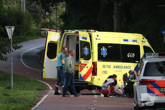 Fietser gewond bij aanrijding met andere fietser