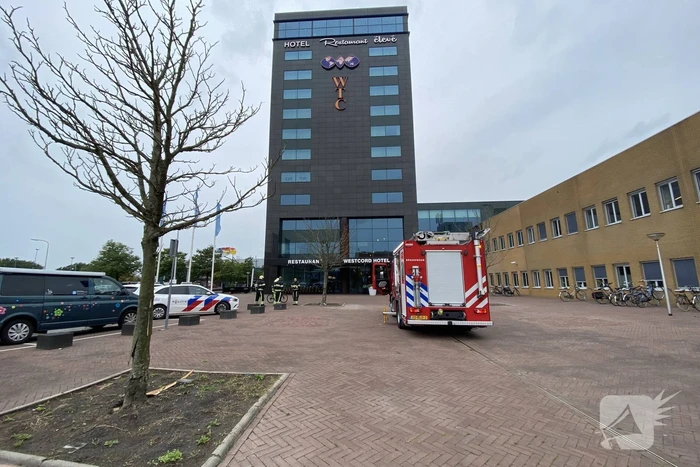 Brand op vierde etage WTC hotel