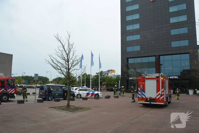 Brand op vierde etage WTC hotel