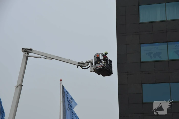 Brand op vierde etage WTC hotel