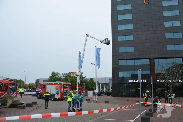 Brand op vierde etage WTC hotel