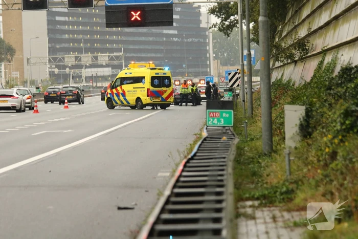 Schade tussen botsing auto's