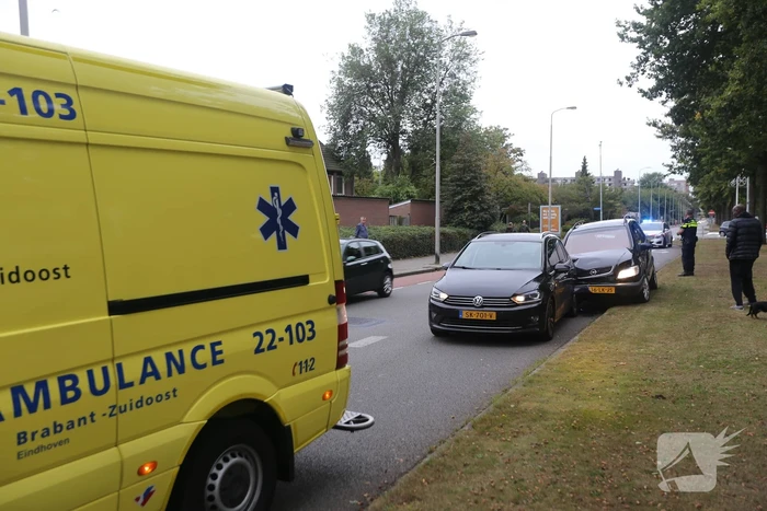 Bestuurder aangehouden na kop-staart aanrijding