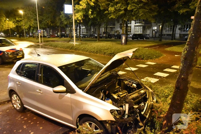 Automobilist ramt boom in middenberm