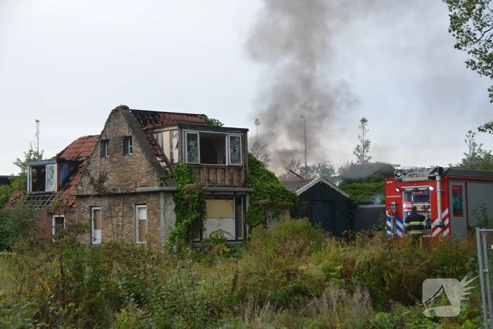 Wederom brand bij slooppanden