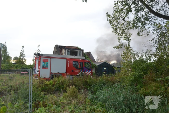 Wederom brand bij slooppanden