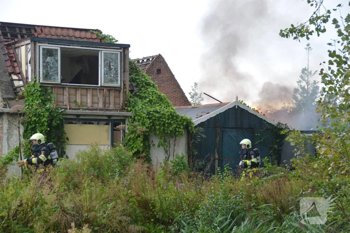 Wederom brand bij slooppanden