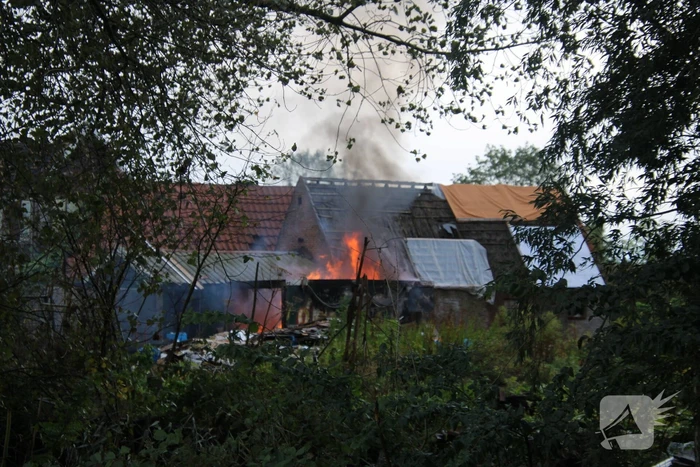 Wederom brand bij slooppanden