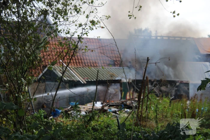 Wederom brand bij slooppanden