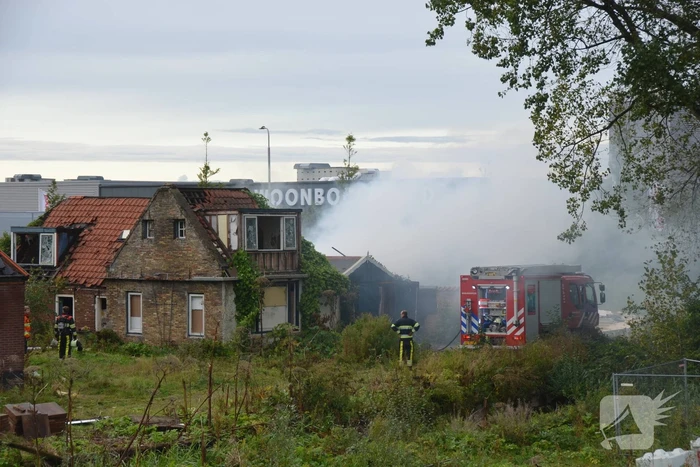 Wederom brand bij slooppanden