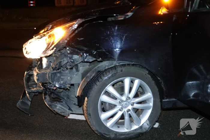 Veel schade bij verkeersongeval