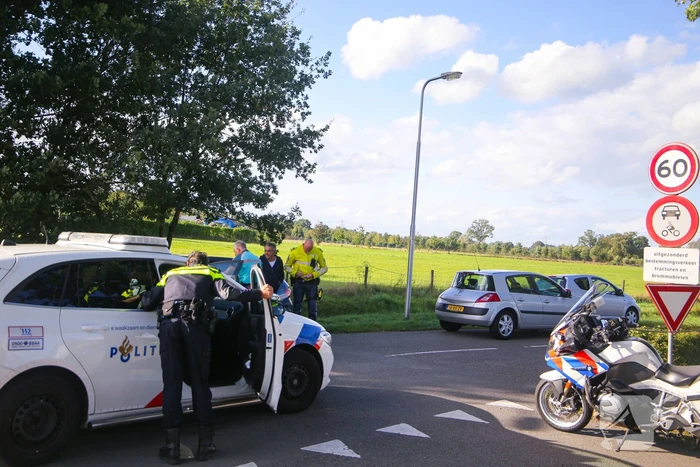 Twee auto's betrokken geraakt bij kop-staart ongeval