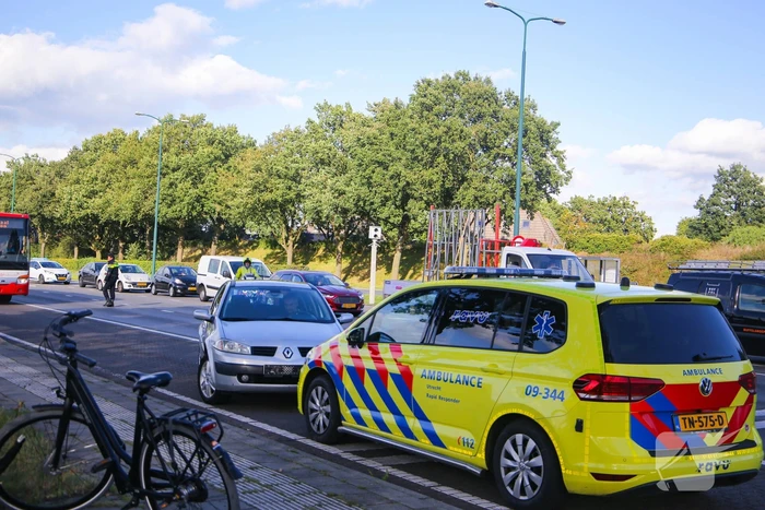 Twee auto's betrokken geraakt bij kop-staart ongeval