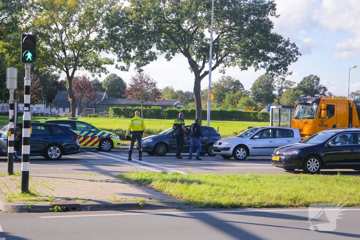 Twee auto's betrokken geraakt bij kop-staart ongeval
