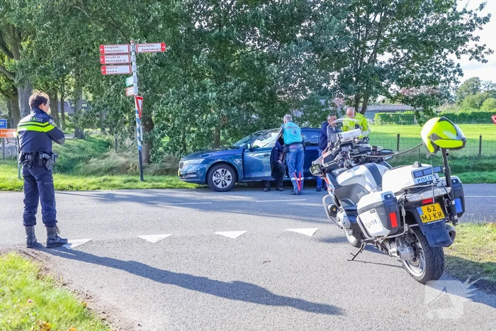 Twee auto's betrokken geraakt bij kop-staart ongeval