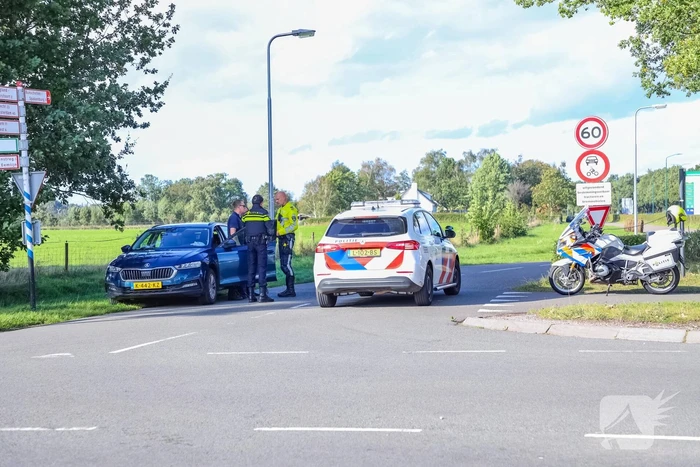 Twee auto's betrokken geraakt bij kop-staart ongeval