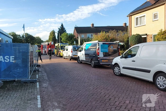 Bouwvakker raakt gewond tijdens werkzaamheden