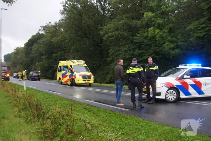 Gewonde bij kop-staartbotsing
