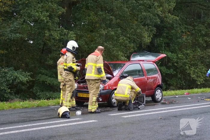 Gewonde bij kop-staartbotsing
