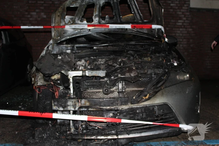 Twee auto's verwoest door brand