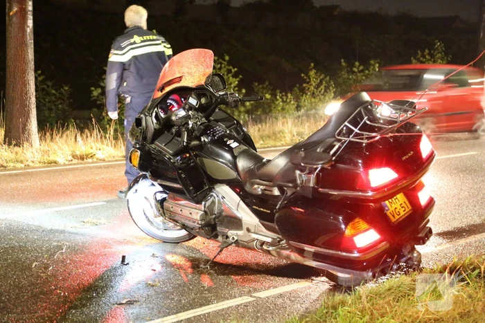 Schade aan motor door eenzijdig ongeval